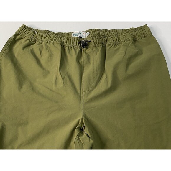 Wellen Lowtide Jogger Tech Pants Men’s XL Olive Green Huckberry Hiking 34x29 - Picture 2 of 16
